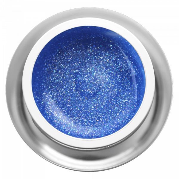 Farbgel Sparkle Blau