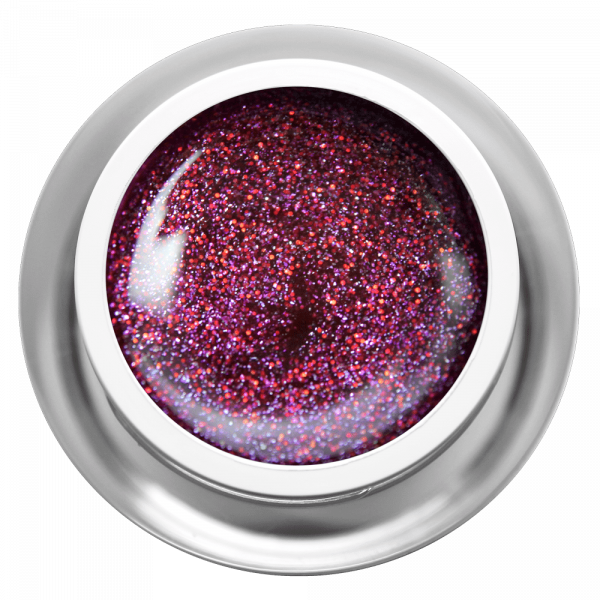 Farbgel Sparkle Glamour Plum