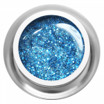 Farbgel - Glitzer Türkis