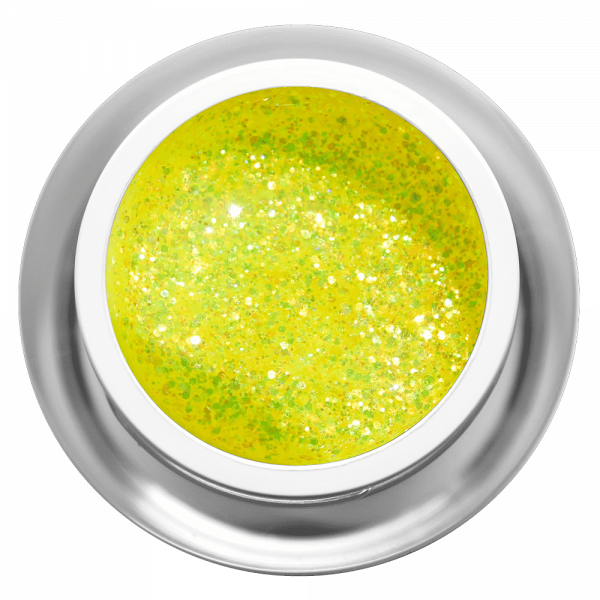 Farbgel - Glitzer Gelb – sommernail