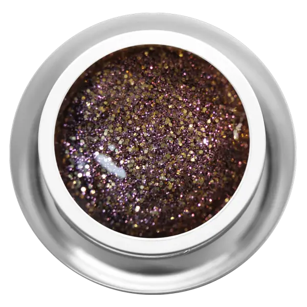 Farbgel - Glitzer Golden Amaretto – sommernail