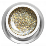 Farbgel - Glitzer Gold