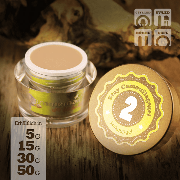 Stay - Camouflage Gel - 2 (mittel) – sommernail