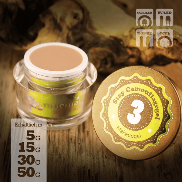 Camouflage Gel - 3 (dunkler) – sommernail