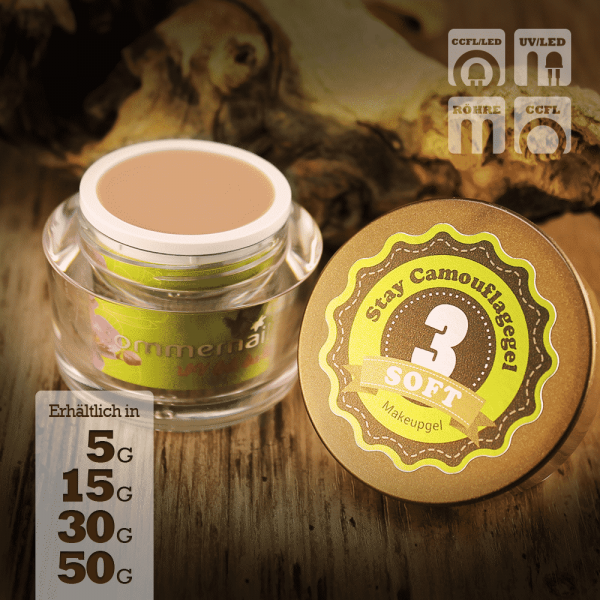 Camouflage Gel 3 - SOFT (dunkler) – sommernail