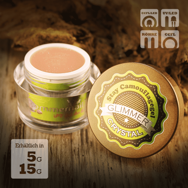 Camouflage Gel - Glimmer CRYSTAL – sommernail