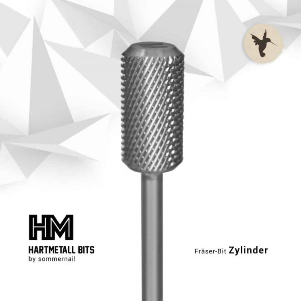 Hartmetall Fräser-Bit - Zylinder – sommernail
