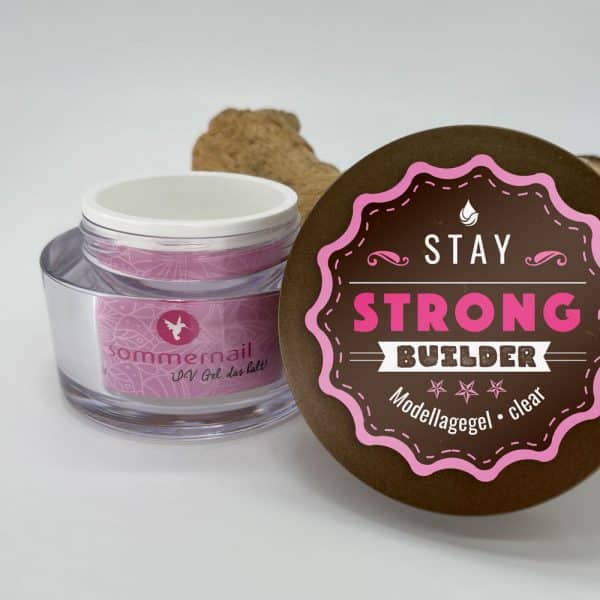 Stay STRONG Builder - Modellagegel - Clear – sommernail