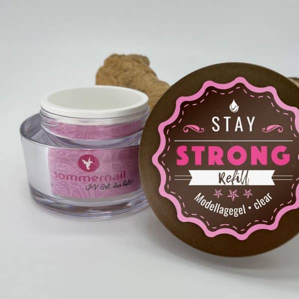 Stay STRONG Refill - Modellagegel - Clear – sommernail